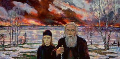 Сергий Радонежский и Андрей Рублев
